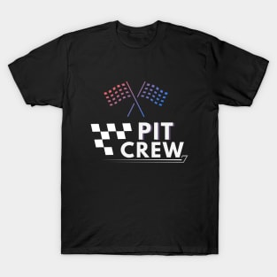 Pit Crew Race Car Parties Parents Pit Racing Drag Dress T-Shirt T-Shirt